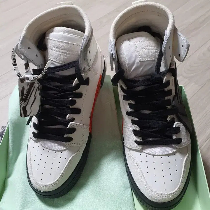 [BUNJANG] Off-White 3.0 High-Top Sneakers / 오프화이트 3.0 하이탑 스니커즈