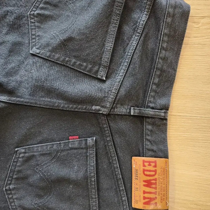 [BUNJANG] Edwin 503ZZ Black Jeans 31x33 / 에드윈 503ZZ 블랙진 31x33 (실측 사이즈)