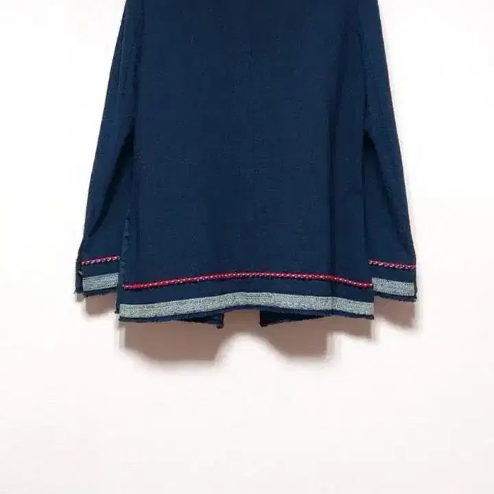[BUNJANG] Hansum SJ SJ Navy Tweed Jacket / 한섬 SJ SJ 네이비 트위드 자켓 55~66