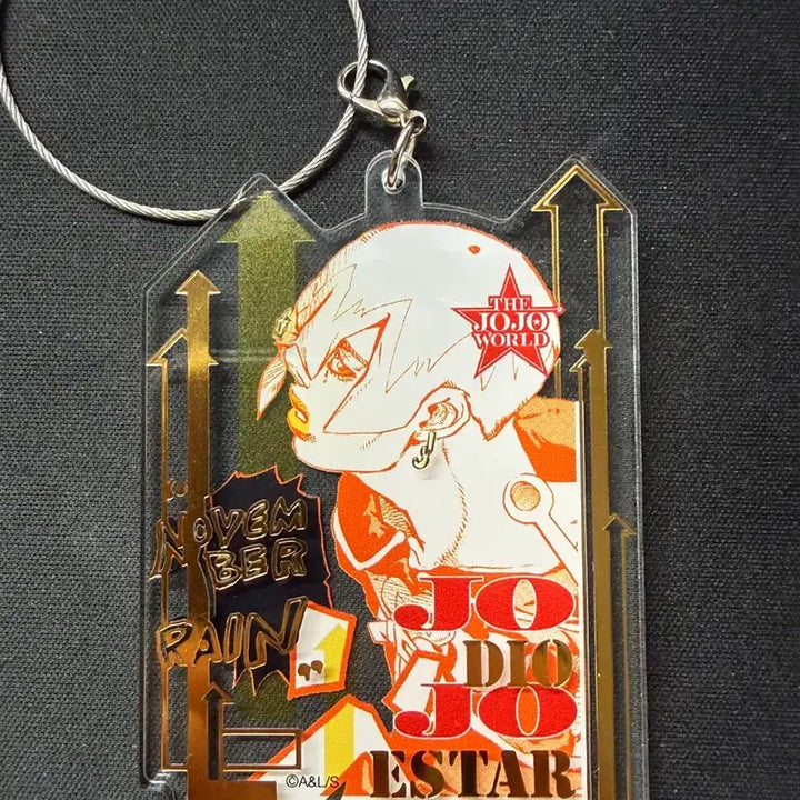 [BUNJANG] JoJo World Jodio Joestar Keyring / 죠죠월드 죠디오 죠스타 키링