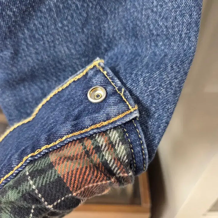 [BUNJANG] Levi's Sherpa Denim Jacket L / 리바이스 블랭킷 쉐르파 데님 자켓 L 105