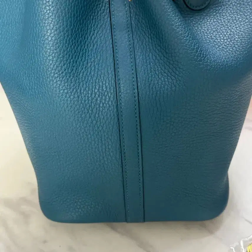 [BUNJANG] Hermes Picotin 22 Vert Bosphore Gold Hardware + Romeo PM Charm / 에르메스 피코탄 22 베르트보스포흐 금장 + 에르메스 로메오 PM 참