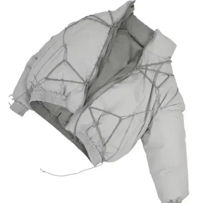 [BUNJANG] Oho's Reversible Tie Wellon Padding Jacket / 오호스 리버시블 타이 웰론 패딩