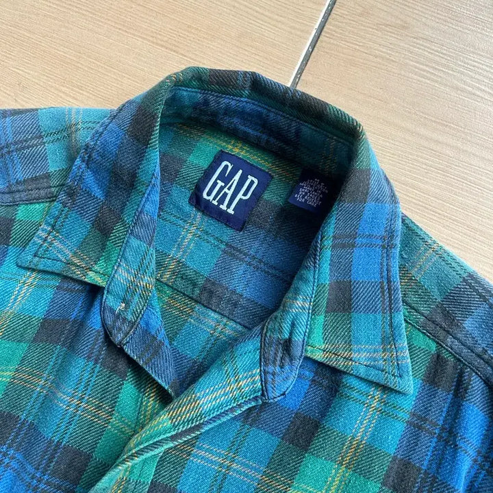 [BUNJANG] Old Gap Flannel Check Shirt / 90s 올드갭 플란넬 체크셔츠