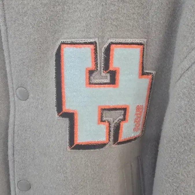 [BUNJANG] Solid Homme Beige Stadium Jacket / 솔리드옴므 베이지 야구 점퍼 스타디움 자켓 46(95)