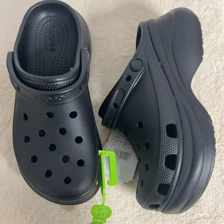 [BUNJANG] Crocs Bayaband Black Sandals / M5/W7크록스베이클로그 블랙240사이즈