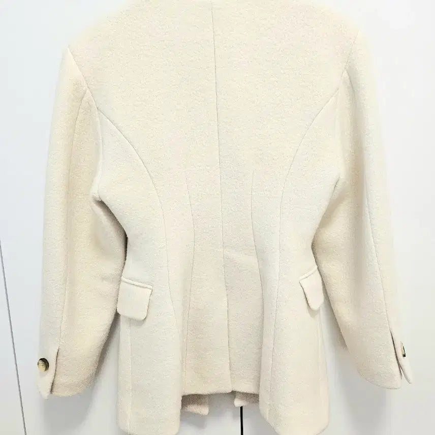 [BUNJANG] Freckle Alpaca Jacket & Skirt Set (S) / 프레클 노카라알파카자켓+스커트(s) 셋업