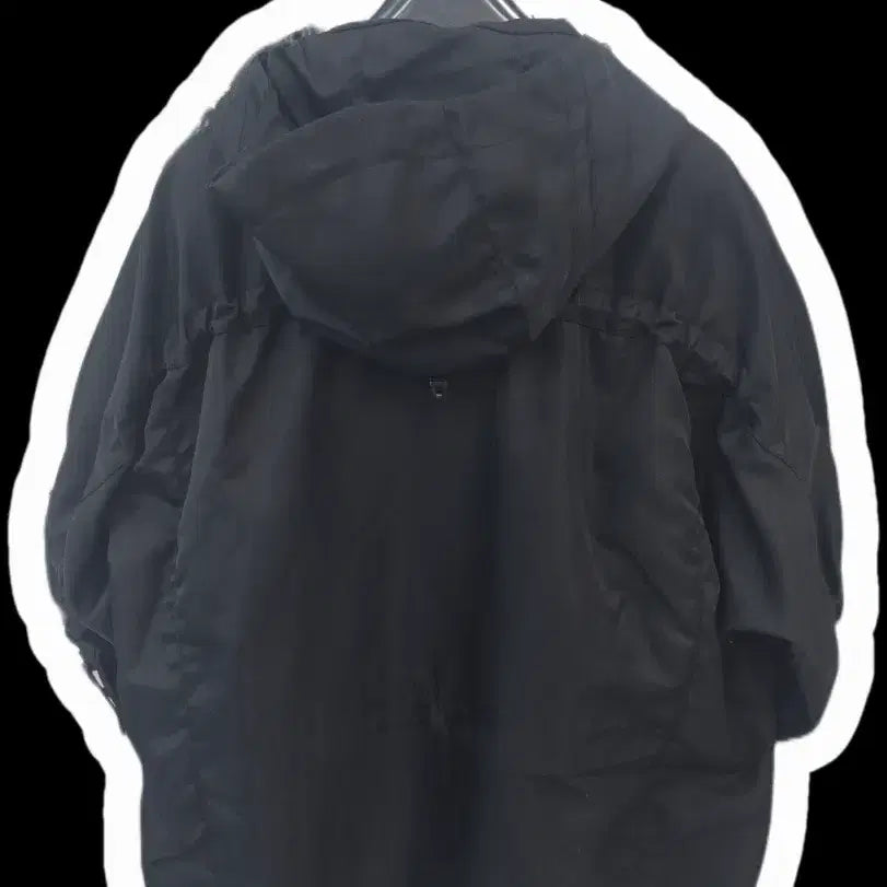 [BUNJANG] Solid Homme Black Hooded Shell Parka 48 / 솔리드옴므 블랙 후드 쉘파카 48(100) 50(105) 52 (110)