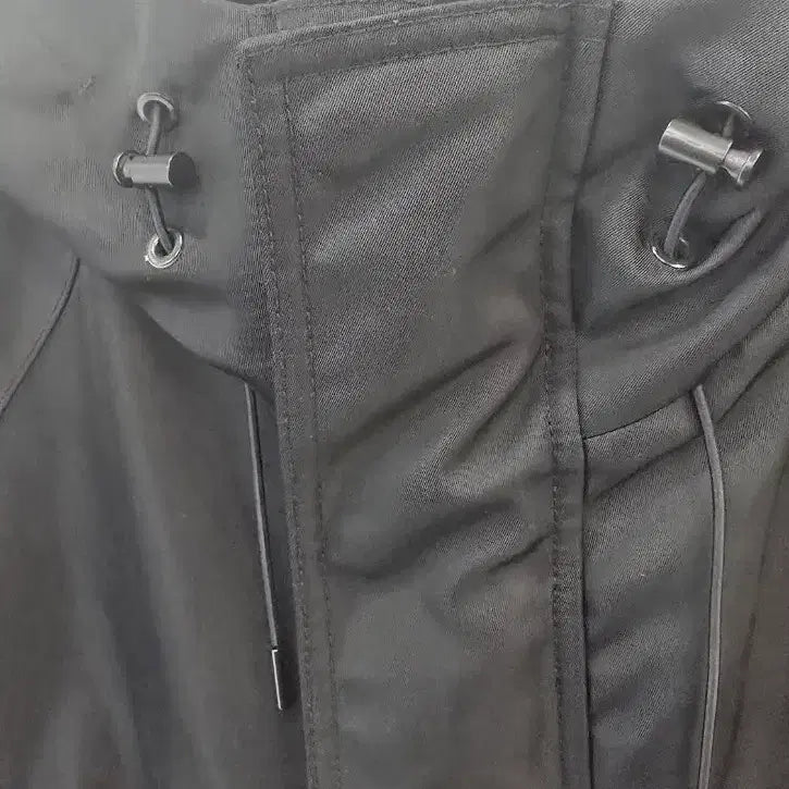 [BUNJANG] Solid Homme Black Hooded Shell Parka 48 / 솔리드옴므 블랙 후드 쉘파카 48(100) 50(105) 52 (110)