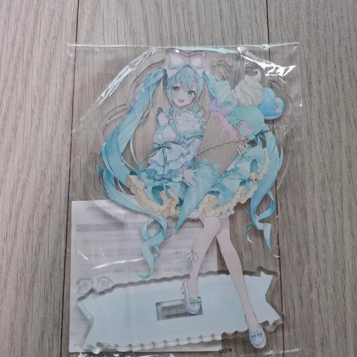 [BUNJANG] Hatsune Miku 16th Anniversary Acrylic Stand / 하츠네 미쿠 아크릴 스탠드 (미쿠 16주년 라쿠텐 쿠지 굿즈)