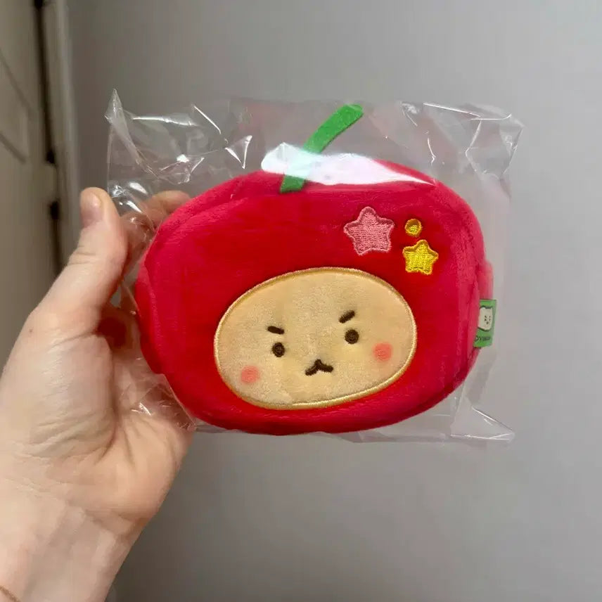 [BUNJANG] Mang Gomu Etude Cherry Pouch / 망곰이 망그러진 곰 에뛰드 체리 파우치