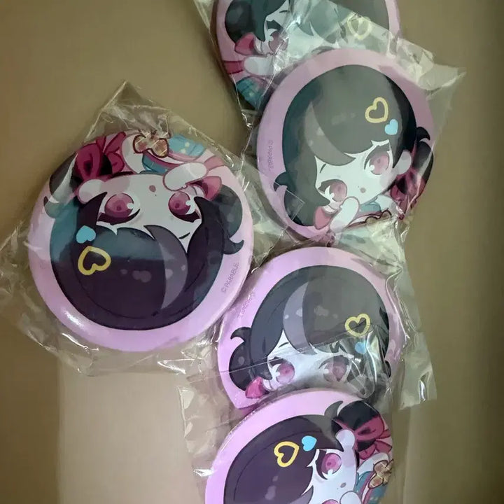 [BUNJANG] ISEKAI_IDOL Jururu Canned Badge Bundle Set / 이세계아돌 이세돌 캔뱃지 주르르