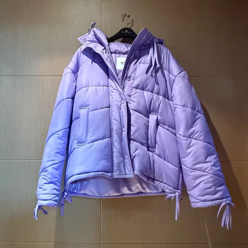 [BUNJANG] Johnny Hates Jazz Purple Padded Jacket / 쟈니헤잇재즈 보라색 패딩
