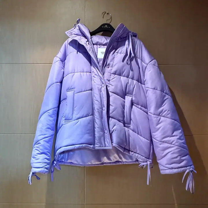 [BUNJANG] Johnny Hates Jazz Purple Padded Jacket / 쟈니헤잇재즈 보라색 패딩