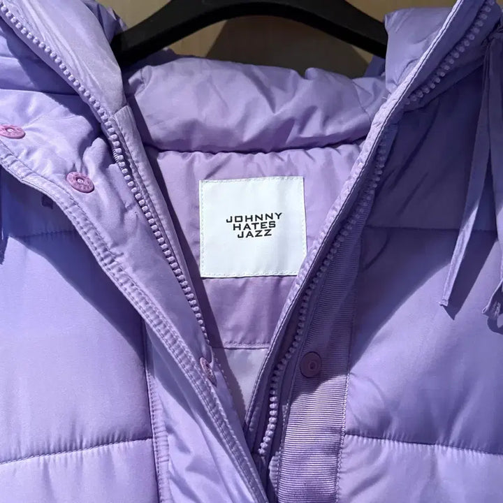 [BUNJANG] Johnny Hates Jazz Purple Padded Jacket / 쟈니헤잇재즈 보라색 패딩