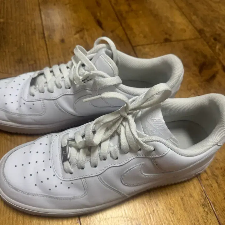 [BUNJANG] Nike Air Force 1 All White Sneakers / 나이키 에어포스1 올백