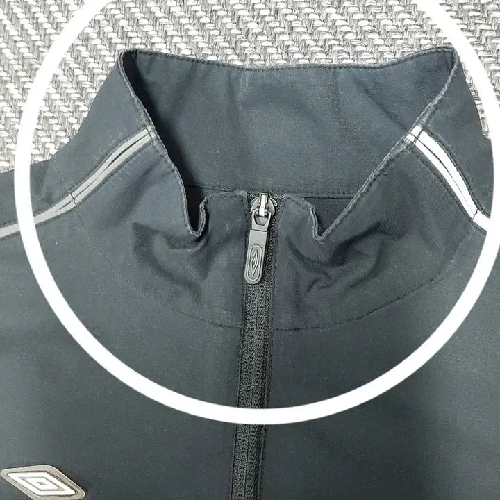 [BUNJANG] Umbro Mesh Crop Anorak Black / 엄브로 메쉬 크롭 아노락 블랙 UO222SWT55
