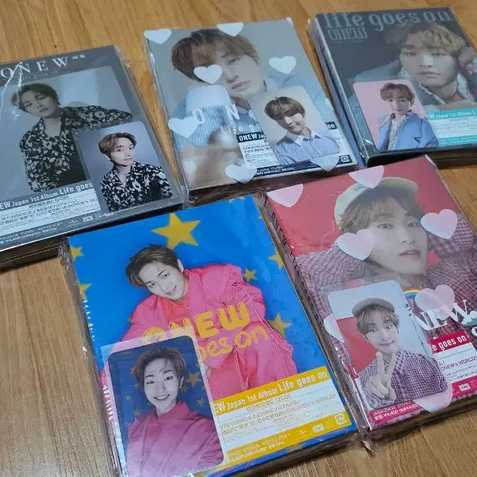[BUNJANG] Onew "Ongoingo" Album &amp; Concert Goods Bundle Set / 온유 라고온 앨범 &amp; 콘서트 굿즈 일괄