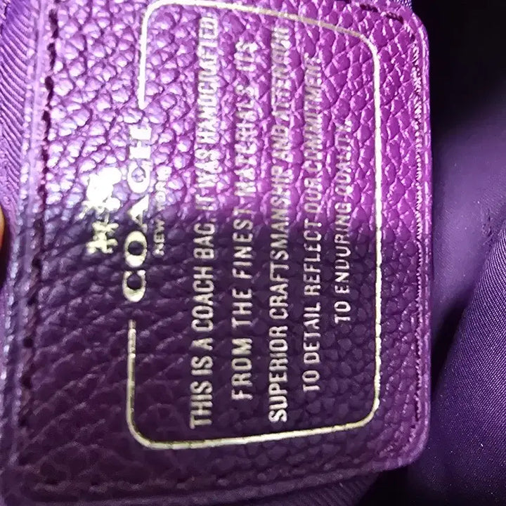 [BUNJANG] Coach Leather Handbag / 코치가방