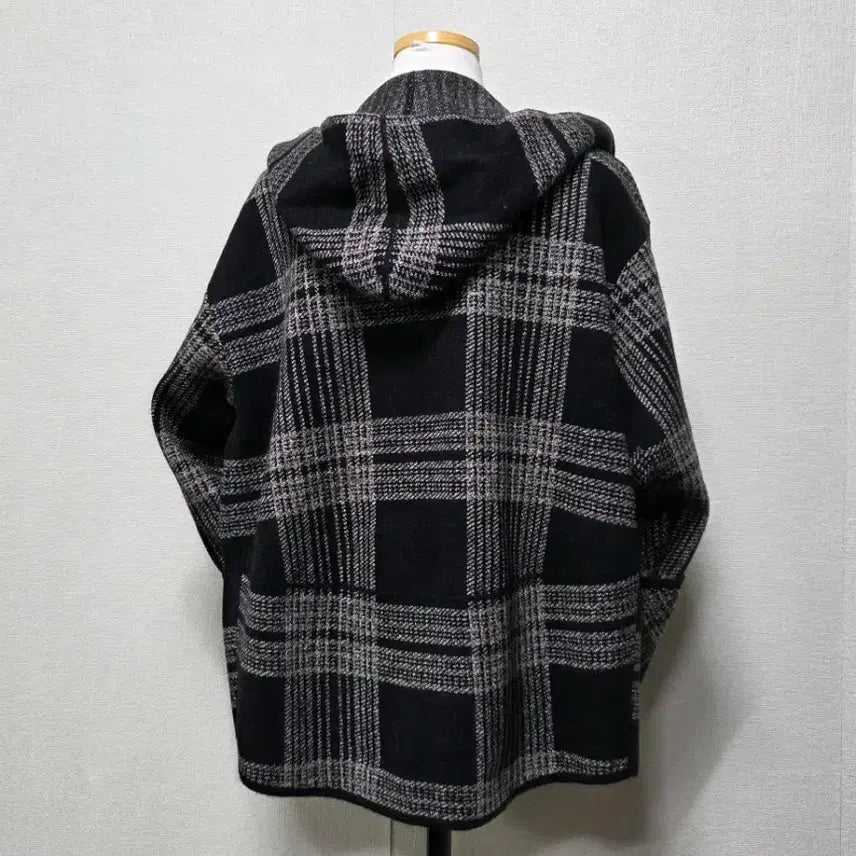 [BUNJANG] Women's Knit Hooded Zip-Up Jacket / 여성 니트 후드집업