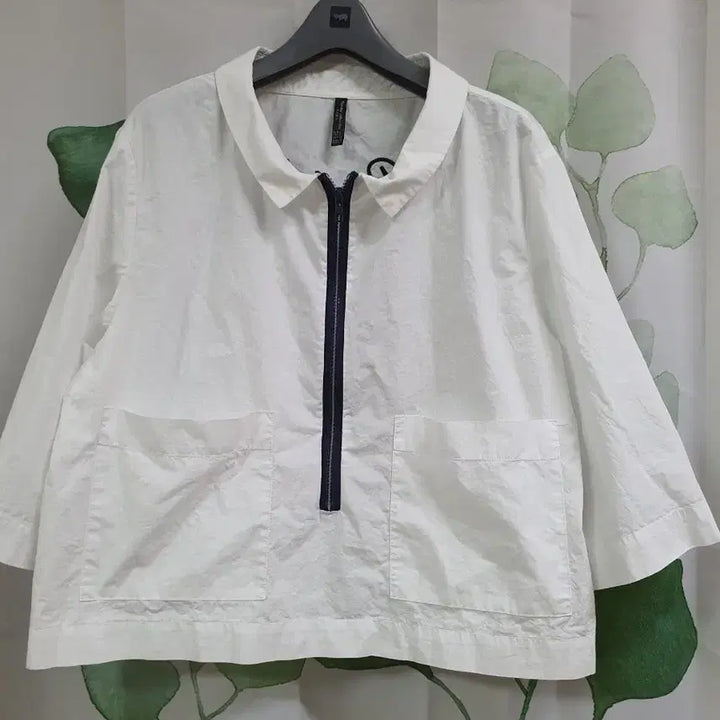 [BUNJANG] ZARA Cropped Zip-up Shirt / 자라 크롭 집업 남방