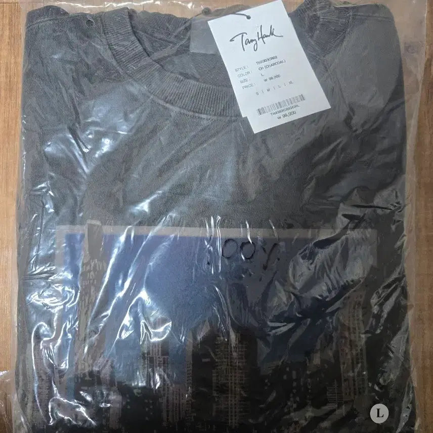 [BUNJANG] Tony Hawk TH2303CR03 Charcoal Pigment Crewneck Sweatshirt / 토니호크 피그먼트 TH2303CR03 차콜 맨투맨 L(105)