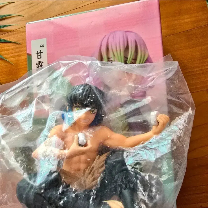 [BUNJANG] Demon Slayer: Kimetsu no Yaiba Inosuke Hashibira Chokonose Figure / (새상품) 귀멸의 칼날 쵸코노세 이노스케 피규어