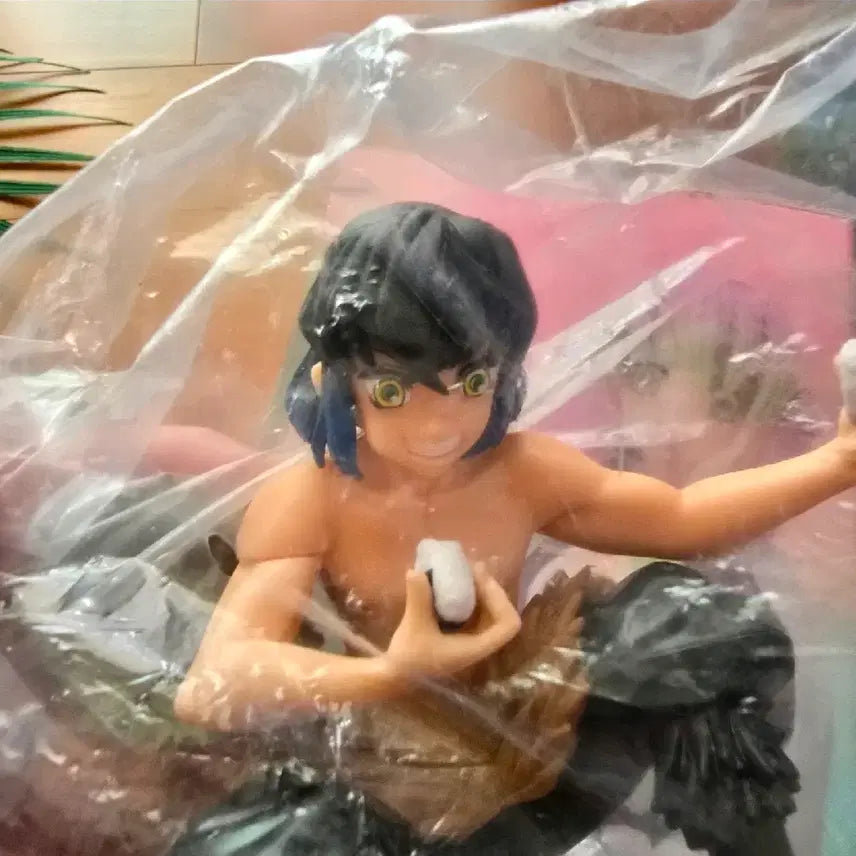 [BUNJANG] Demon Slayer: Kimetsu no Yaiba Inosuke Hashibira Chokonose Figure / (새상품) 귀멸의 칼날 쵸코노세 이노스케 피규어