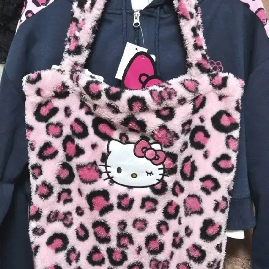 [BUNJANG] Hello Kitty Gyaru Set Up - Pink Leopard, Devil Kitty / 헬로키티 갸루 셋업 4종 악마 키티 핑크 레오파드 호피 키티 오네갸루