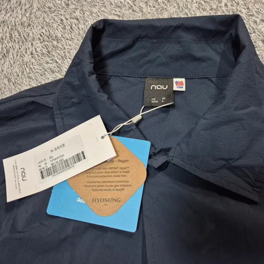 [BUNJANG] nau Lightweight Coach Jacket L / [새상품]nau 남성 경량 코치 자켓 L