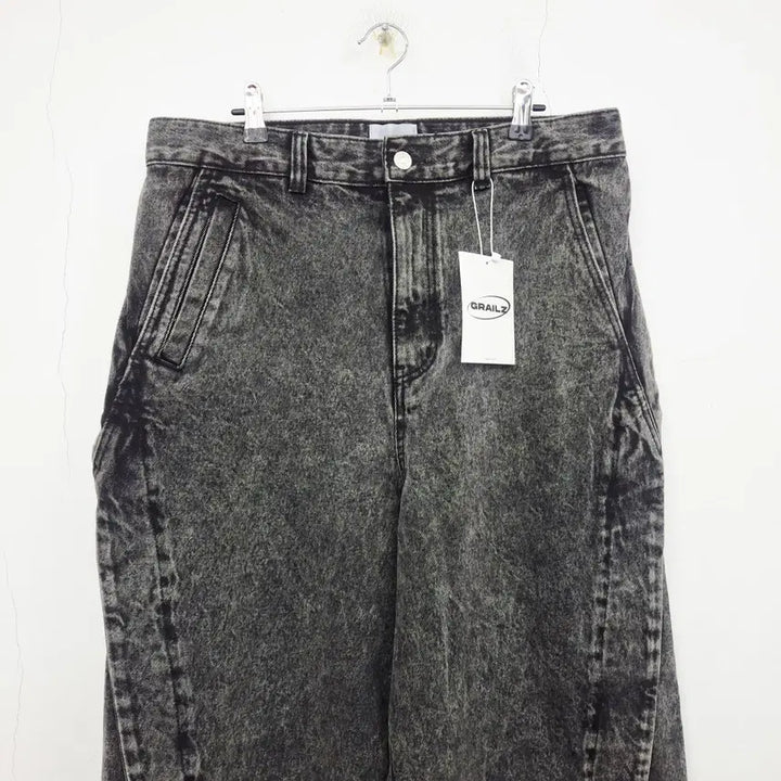 [BUNJANG] Grails 23 Streamline Denim Pants Black / 그레일즈 새상품 23 스트림라인 데님 팬츠 블랙 3