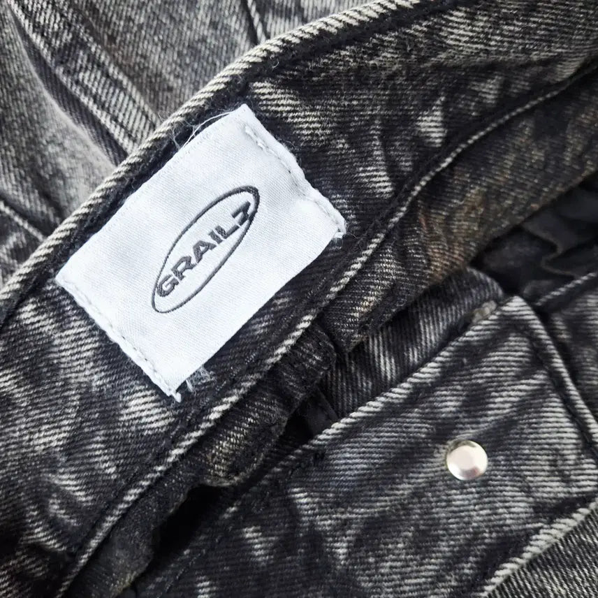 [BUNJANG] Grails 23 Streamline Denim Pants Black / 그레일즈 새상품 23 스트림라인 데님 팬츠 블랙 3