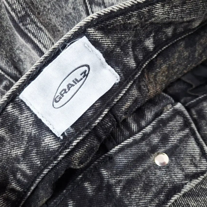 [BUNJANG] Grails 23 Streamline Denim Pants Black / 그레일즈 새상품 23 스트림라인 데님 팬츠 블랙 3