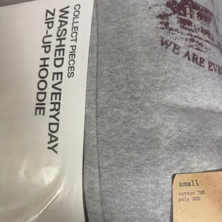 [SOLD OUT] [S] 컬렉트피시스 후드집업 그레이