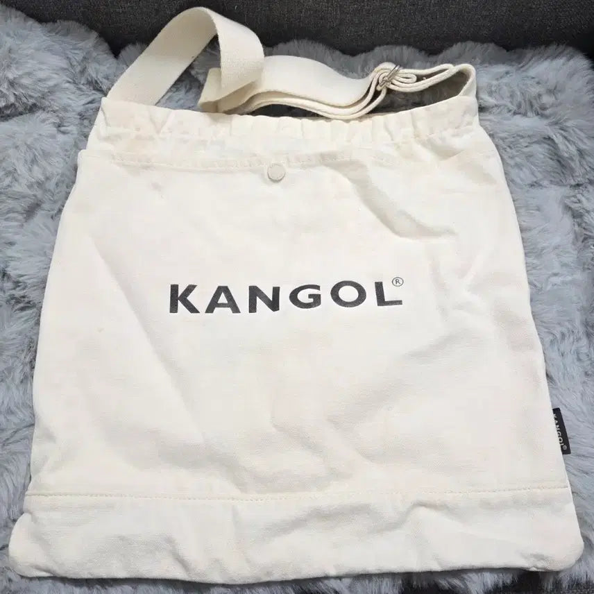 [BUNJANG] Kangol Canvas Crossbody Bag / 캉골 캔버스 크로스백