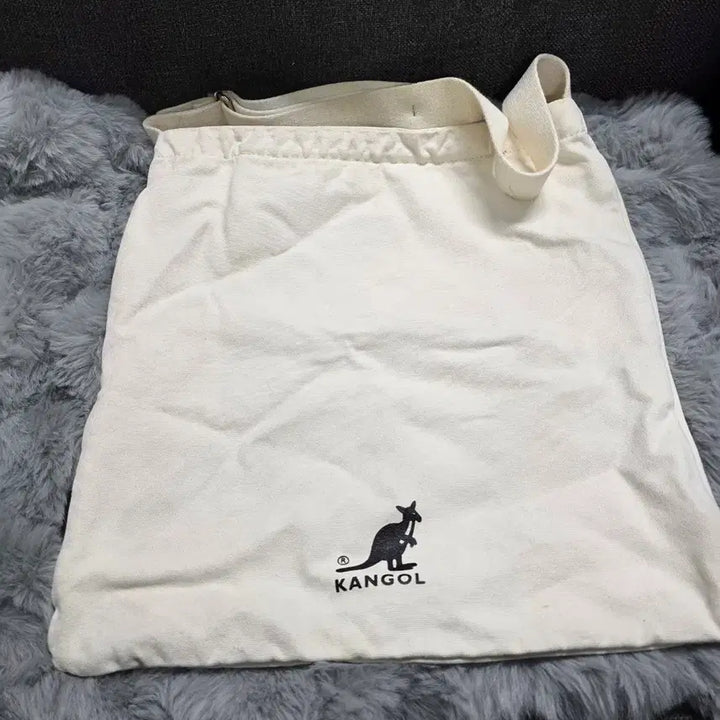 [BUNJANG] Kangol Canvas Crossbody Bag / 캉골 캔버스 크로스백