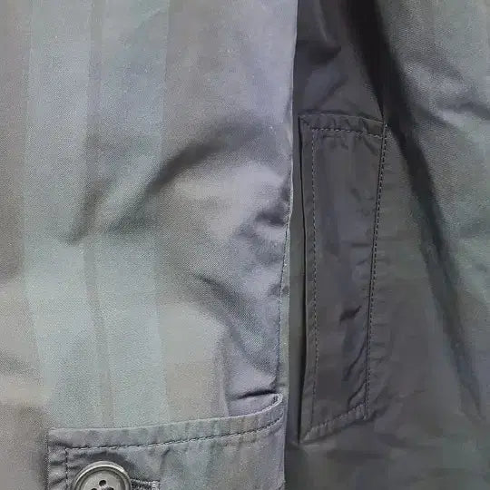 [BUNJANG] BCBG Trench Check Coat / BCBG  트렌치 체크코트 기본 스타일