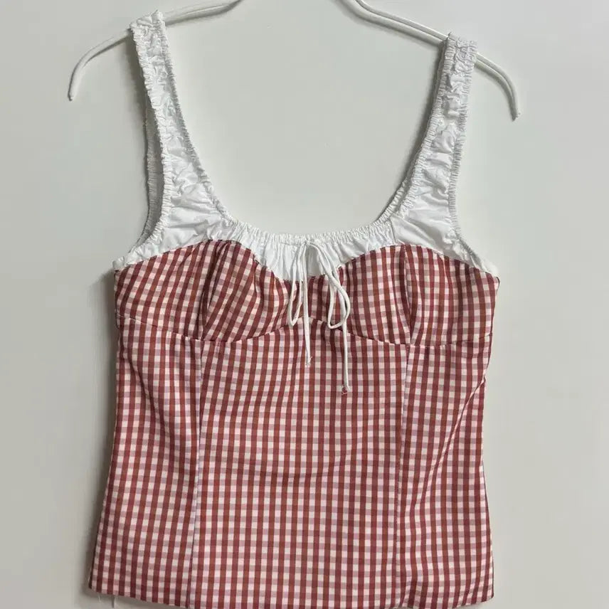 [BUNJANG] Zara Gingham Check Top / 자라 깅엄 체크 탑