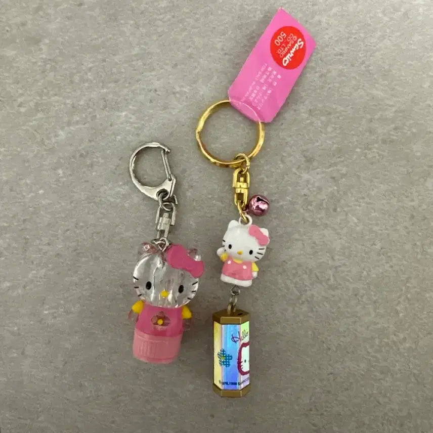 [BUNJANG] Kitty Light Keyring and Fortune Keyring / 키티 라이트키링, 운세키링 판매