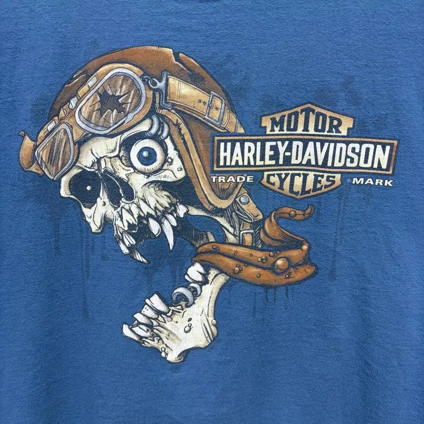 [BUNJANG] Harley-Davidson 53 Short Sleeve T-shirt / 할리데이비슨 반팔 53