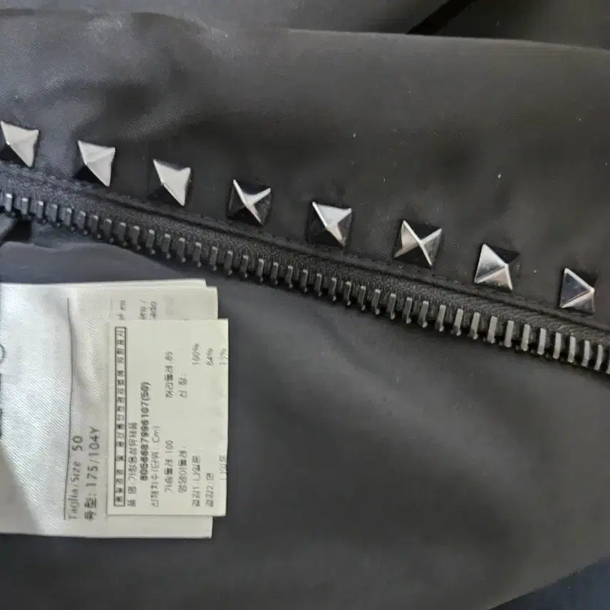 [BUNJANG] Valentino Rockstud Bomber Jacket / [50] 발렌티노 락스터드 봄버자켓(백화점판)