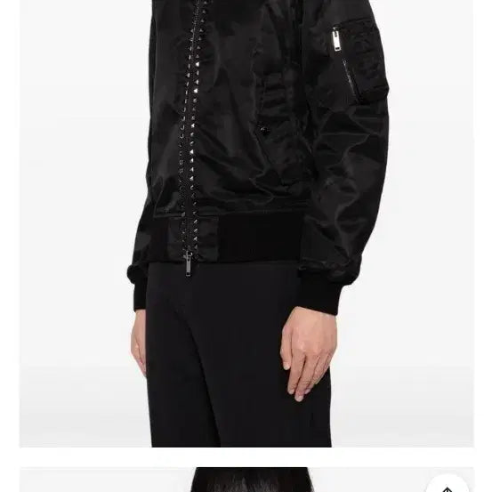 [BUNJANG] Valentino Rockstud Bomber Jacket / [50] 발렌티노 락스터드 봄버자켓(백화점판)