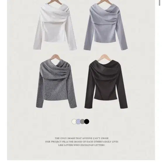 [BUNJANG] Sora Off-Shoulder Long Sleeve Top / 정가3.5 / 소라 오프숄더
