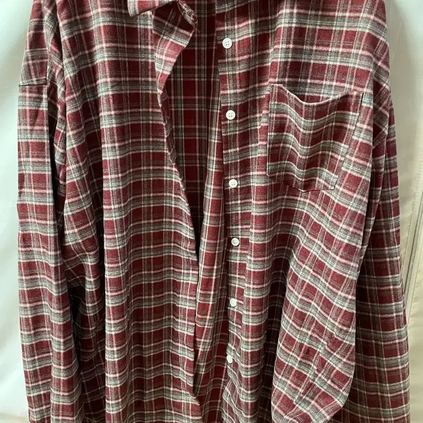 [BUNJANG] La Gar Check Denim Shirt / 라걸 체크 데님셔츠