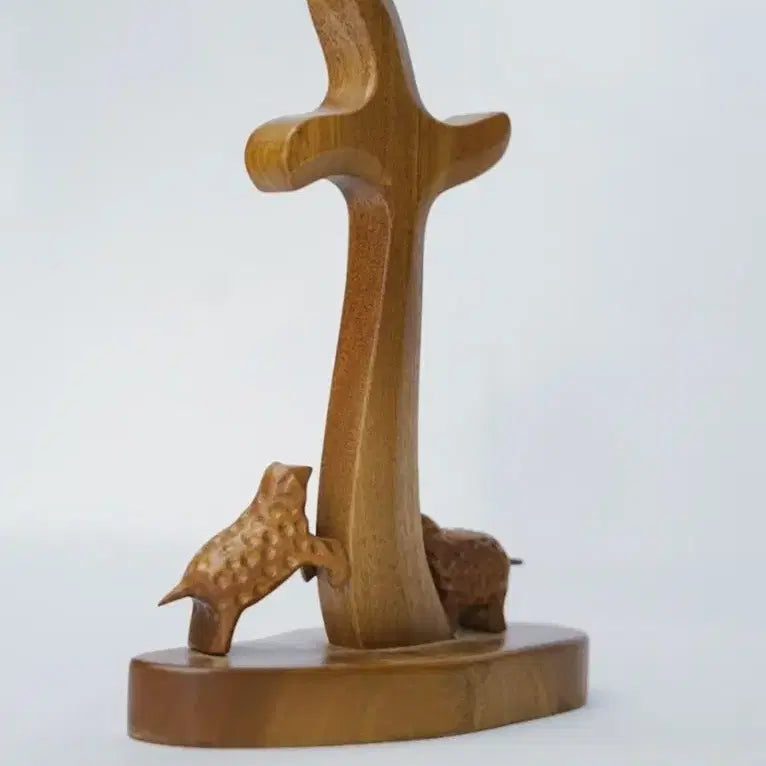 [BUNJANG] Wooden Cross Ornament / 탁상십자가