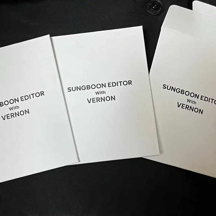 [BUNJANG] Seongbuneediteur Vernon Photocard / 성분에디터 버논 증사