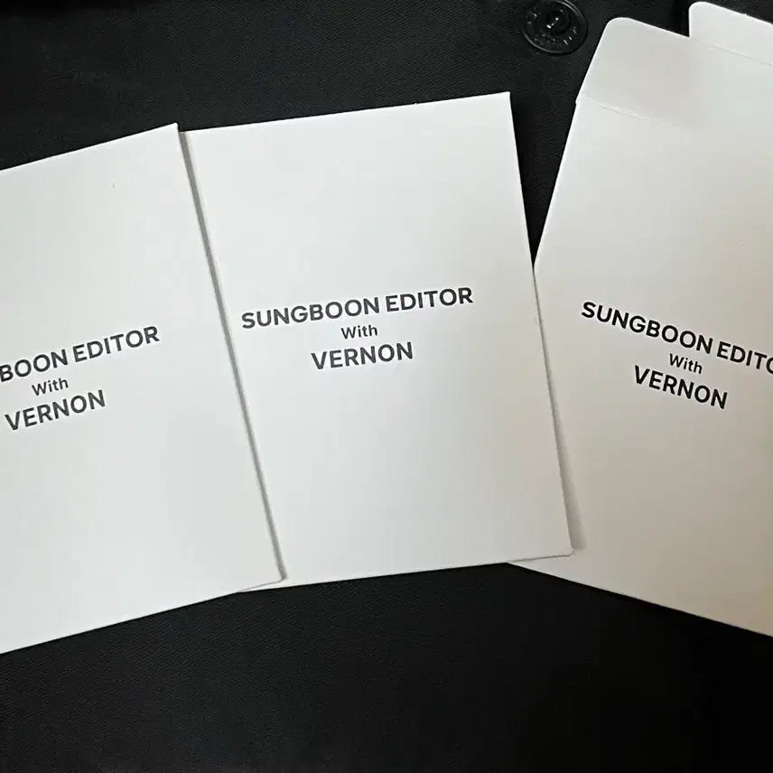 [BUNJANG] Seongbuneediteur Vernon Photocard / 성분에디터 버논 증사
