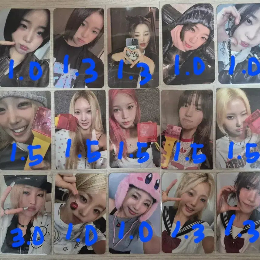 [BUNJANG] Young Posse Photocard Set / 영파씨 포카 양도 포토카드 정선혜 위연정 지아나 도은 한지은