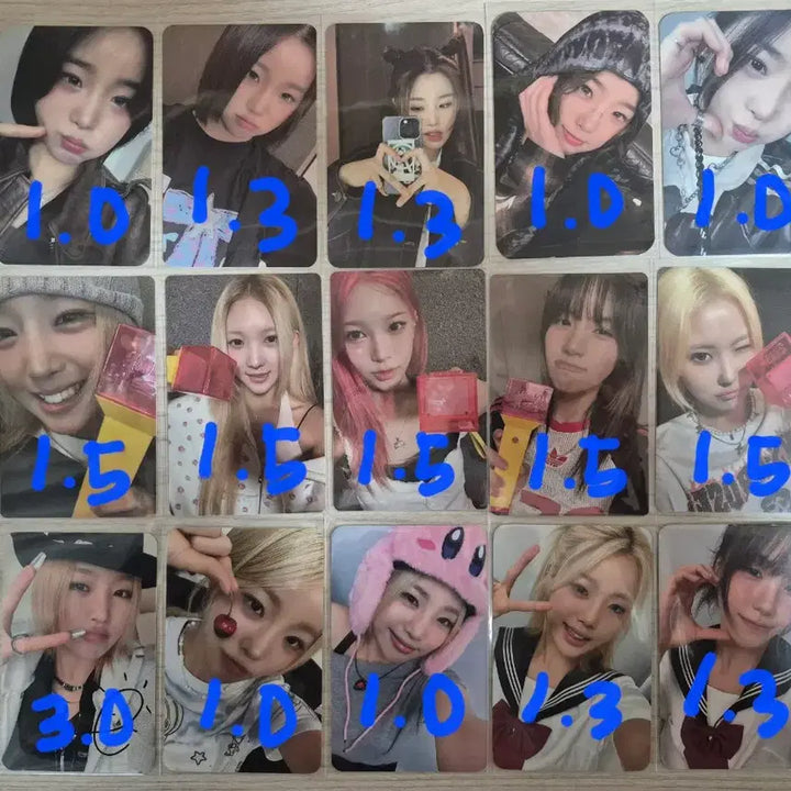 [BUNJANG] Young Posse Photocard Set / 영파씨 포카 양도 포토카드 정선혜 위연정 지아나 도은 한지은