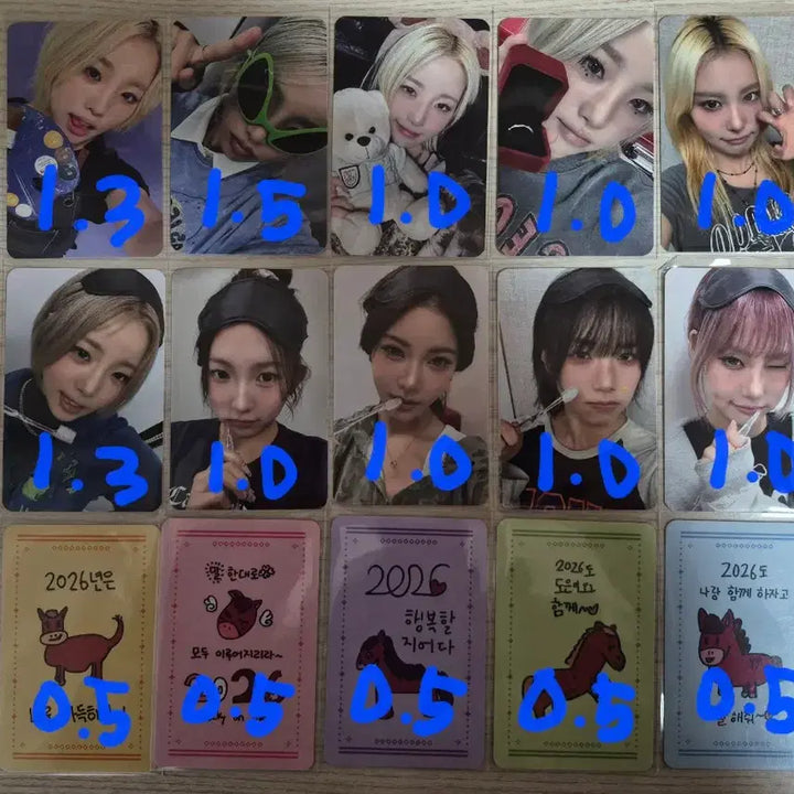 [BUNJANG] Young Posse Photocard Set / 영파씨 포카 양도 포토카드 정선혜 위연정 지아나 도은 한지은